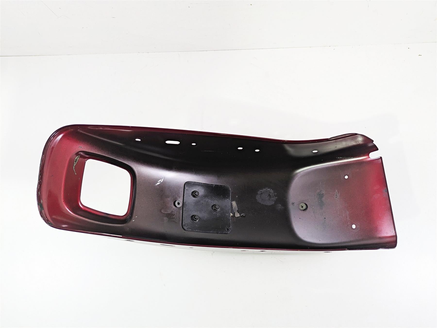 2004 Harley Softail FXSTDI Deuce Rear Fender Lava Red Sunglo & Stripe 59759-00 {{ shop.shopifyCountryName }} - Mototech271