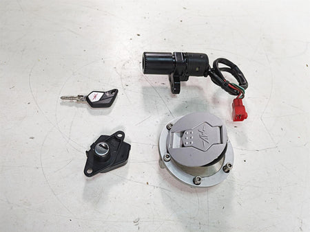 2013 MV Agusta F3 675 ERA Ignition Switch Key Lock Fuel Cap Set 8A00B5210 {{ shop.shopifyCountryName }} - Mototech271