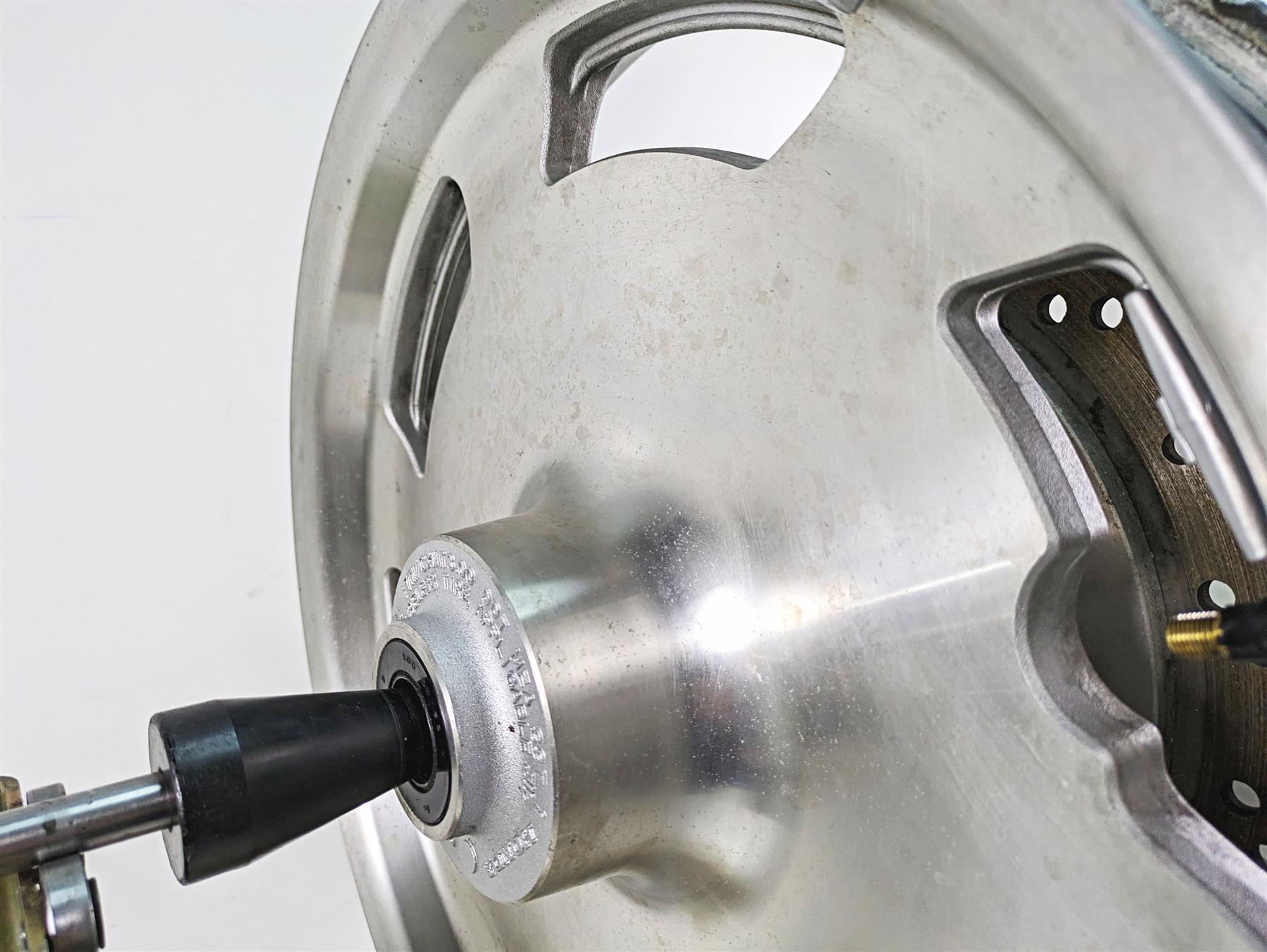 2006 Honda V-Twin VTX1300 R Straight Enkei 17x3 Front Wheel Rim 44650-MEA-910 {{ shop.shopifyCountryName }} - Mototech271