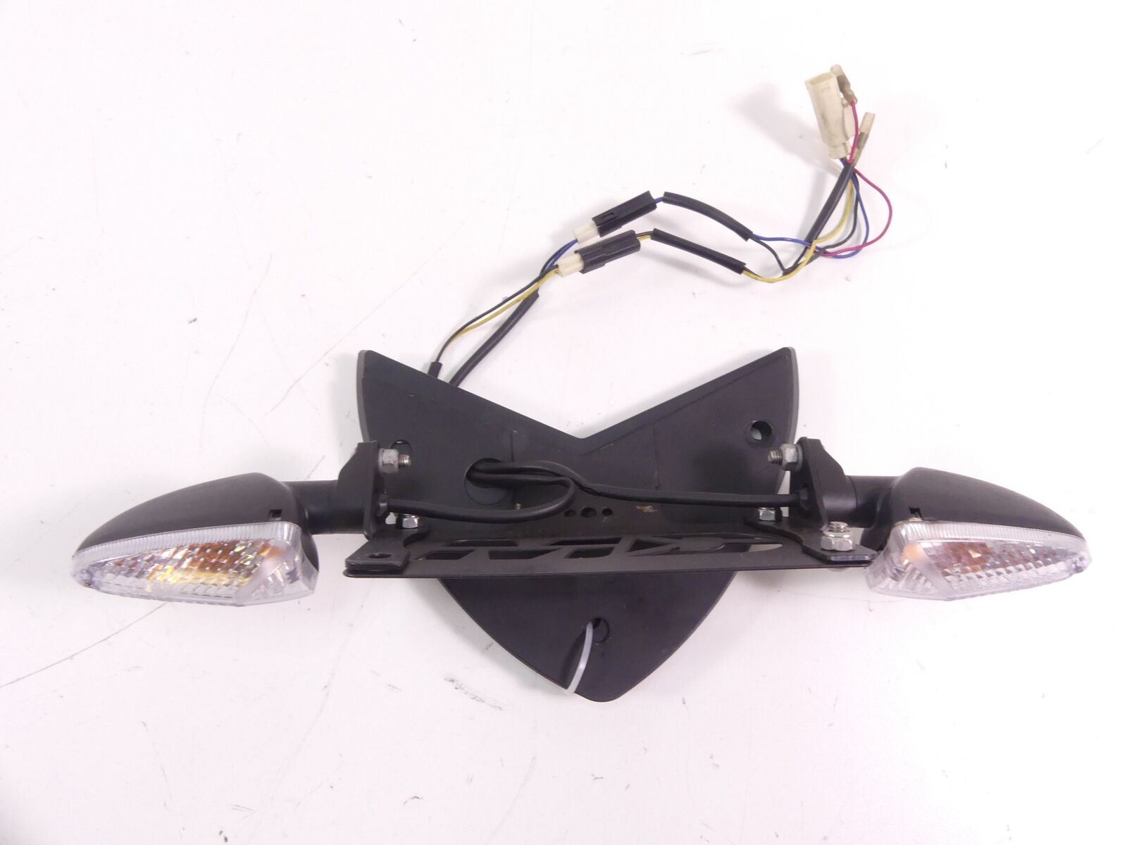 2014 BMW S1000RR K42 HP4 Fender Eliminator Rear Blinker License Plate Holder {{ shop.shopifyCountryName }} - Mototech271