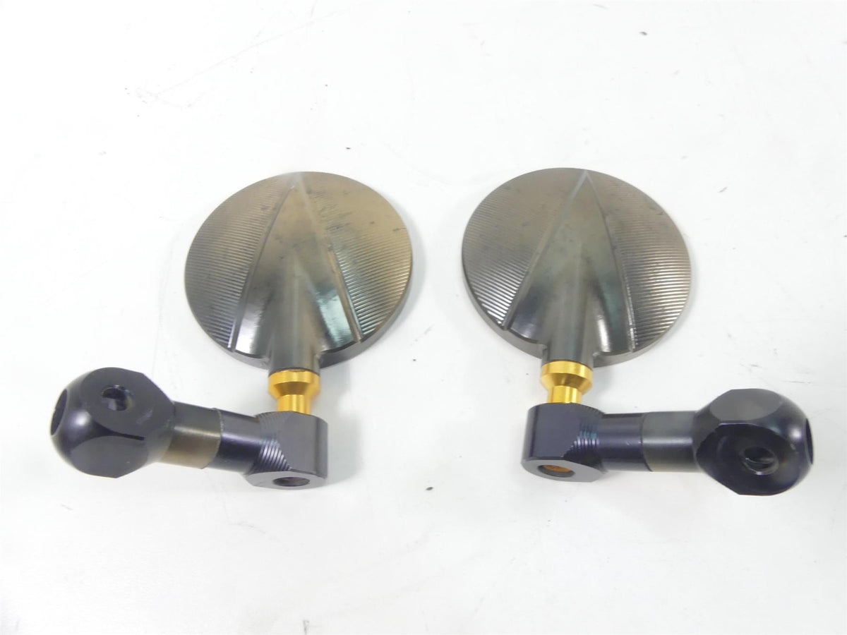 2008 Ducati 1098 S Aftermarket Handlebar End Tip Rear View Mirror Set {{ shop.shopifyCountryName }} - Mototech271