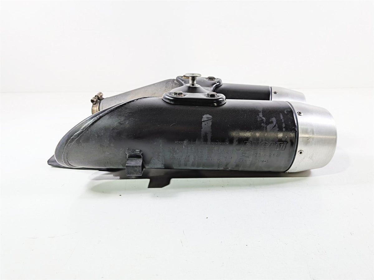 2009 Ducati Hypermotard 1100 S Oem Stock Exhaust Muffler Pipe 57311051A 57411051-Mototech271