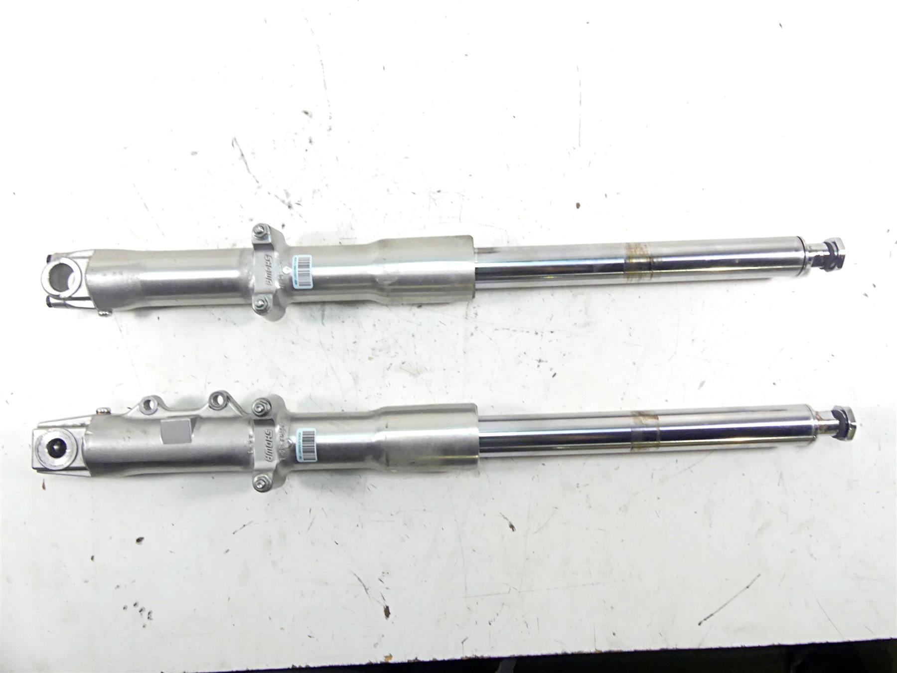 2011 Harley Softail FLSTF Fat Boy Straight 41mm Front Fork Leg Set 45916-07A {{ shop.shopifyCountryName }} - Mototech271