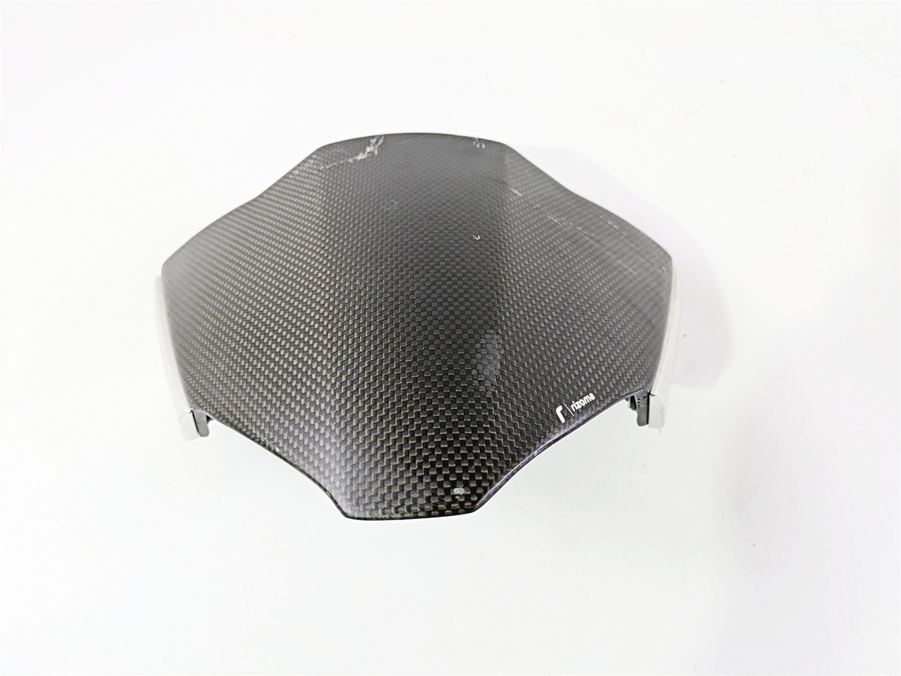 2022 Ducati Streetfighter V2 Carbon Fiber Rizoma Windshield Fly Screen