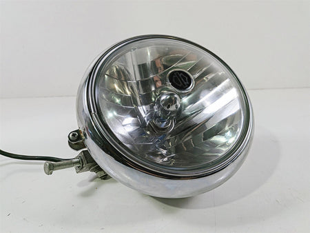 2005 Harley Softail FLSTFSE CVO Fat Boy Headlight Lamp & Chrome Bucket 67903-00A-Mototech271