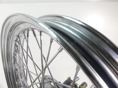 1978 Harley XLH1000 Sportster Ironhead Front Dual Disc Spoke Wheel 43341-78 {{ shop.shopifyCountryName }} - Mototech271