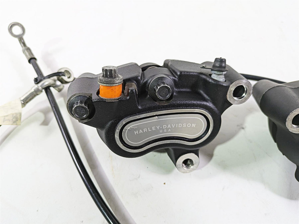 2016 Harley FXDL Dyna Low Rider Front Brake Caliper Set 41300001 41300002 {{ shop.shopifyCountryName }} - Mototech271
