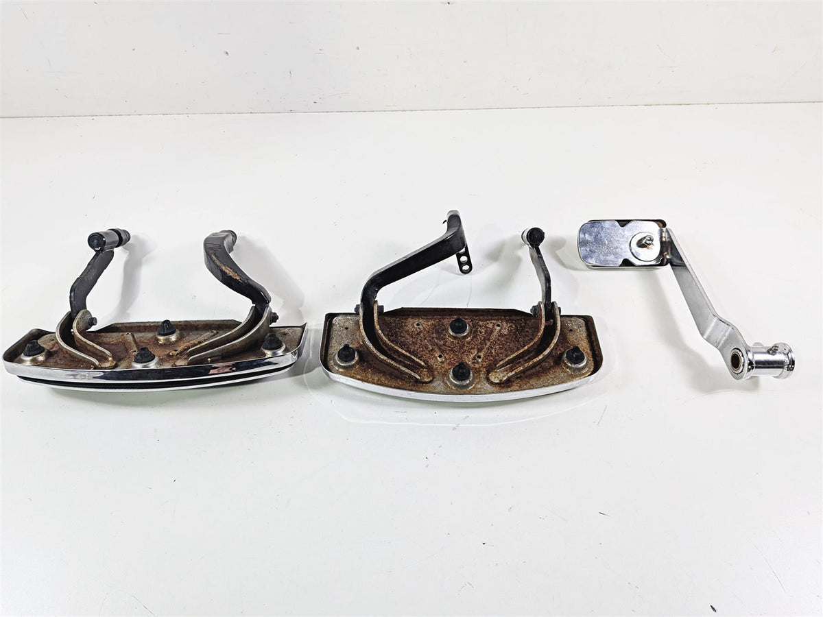 2000 Harley Touring FLHRCI Road King Front Rider Floor Board Set 50622-83C {{ shop.shopifyCountryName }} - Mototech271