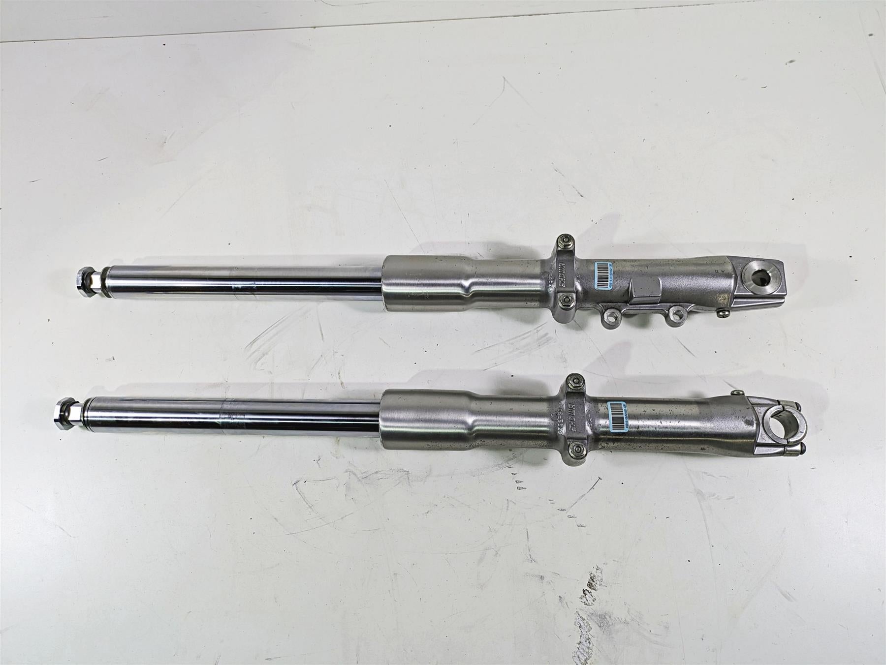 2008 Harley FLSTC Softail Heritage Straight Front Fork Leg Set 41mm 45915-08A {{ shop.shopifyCountryName }} - Mototech271