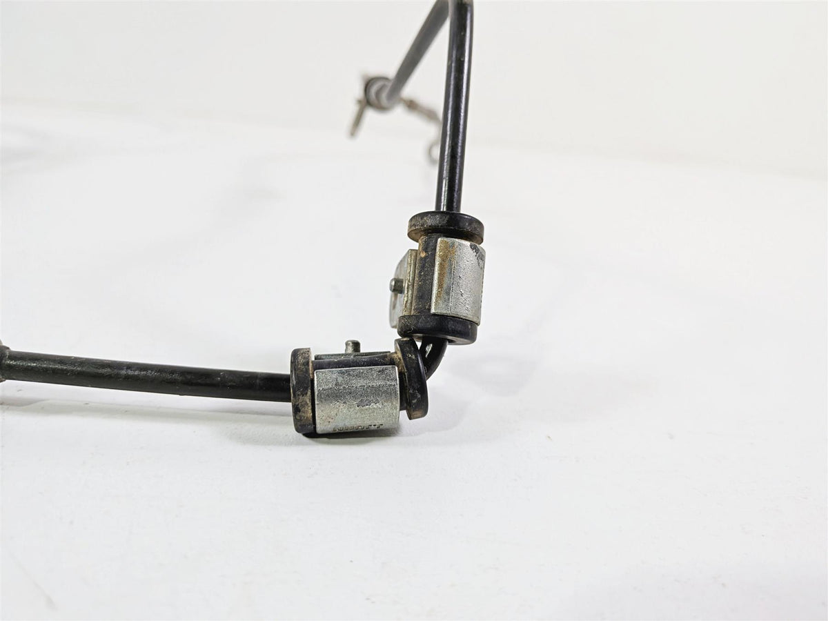 2022 Polaris RZR Turbo R Ultimate Flexible Rear Brake Line Set 1913980 1913981-Mototech271