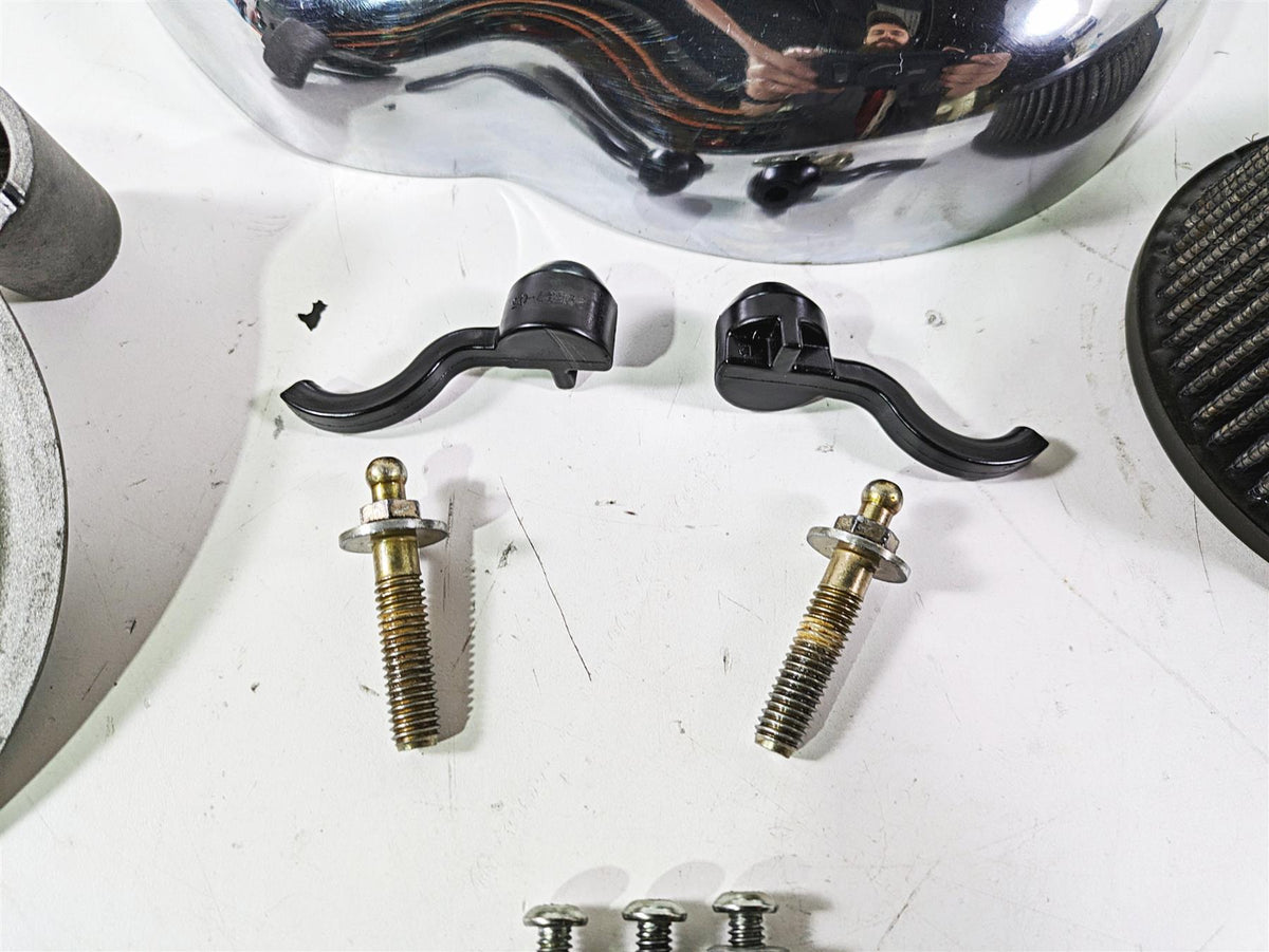 2012 Harley FLD Dyna Switchback Air Cleaner Breather Filter & Mount 29384-08 {{ shop.shopifyCountryName }} - Mototech271