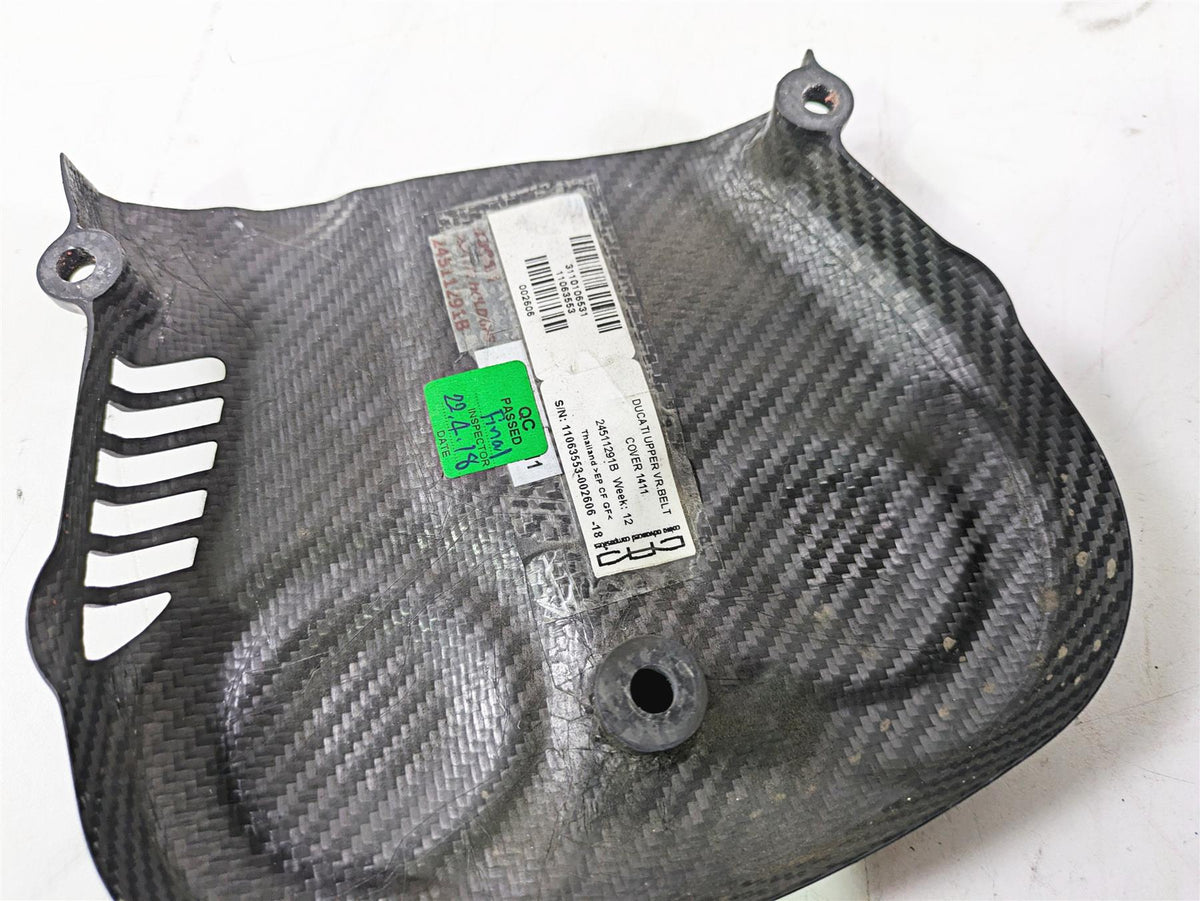 2018 Ducati Hypermotard 939 SP Carbon Fiber Timing Cover Fairing Set 24511081B {{ shop.shopifyCountryName }} - Mototech271