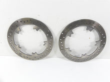Load image into Gallery viewer, 2011 Harley VRSCF Muscle Rod Front Brake Rotor Disc Set 44553-06A
