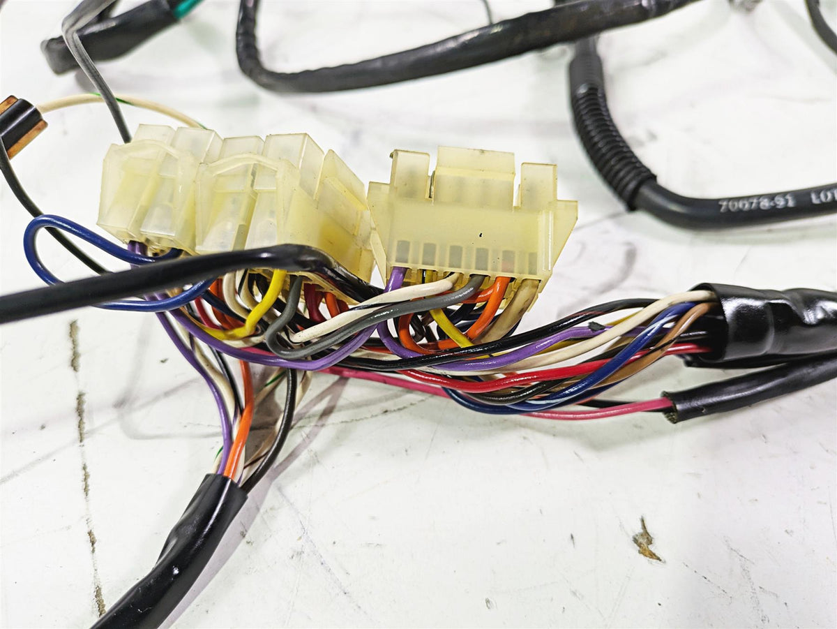 1992 Harley FLSTC Softail Heritage Main Wiring Harness Loom - No Cuts 70216-91A {{ shop.shopifyCountryName }} - Mototech271