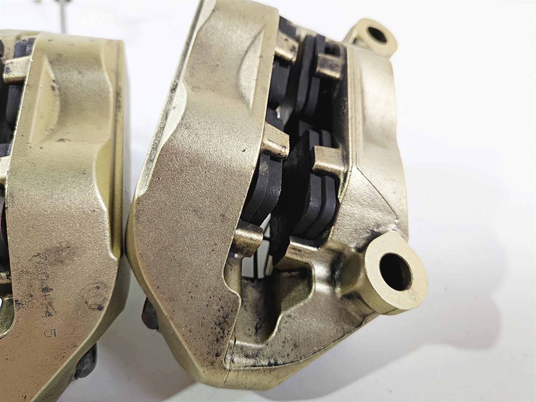 2008 Aprilia RSVR 1000 Factory Front Brembo Brake Caliper Golden 100mm AP8133590 {{ shop.shopifyCountryName }} - Mototech271