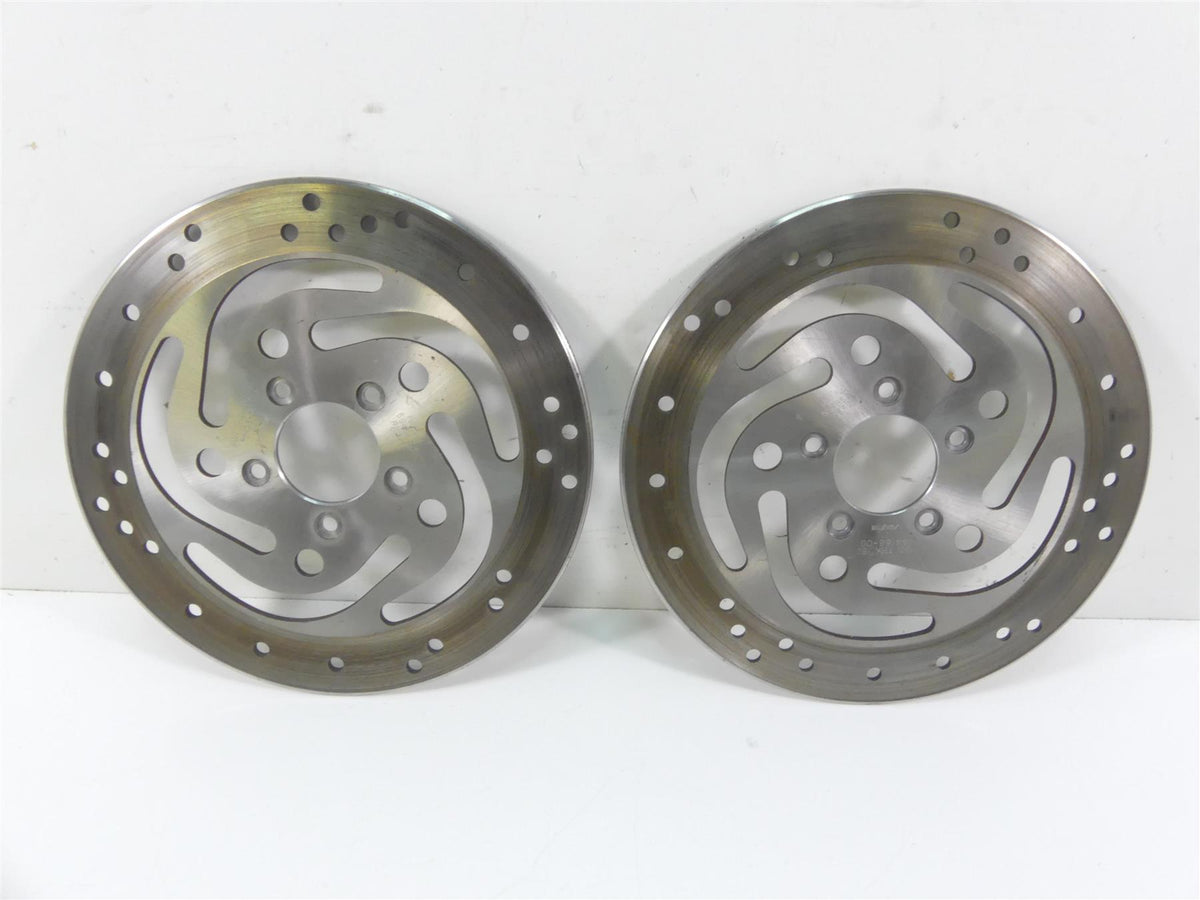2005 Harley Touring FLHRSI Road King Sunstar Front Brake Disc Rotor Set 44156-00 {{ shop.shopifyCountryName }} - Mototech271