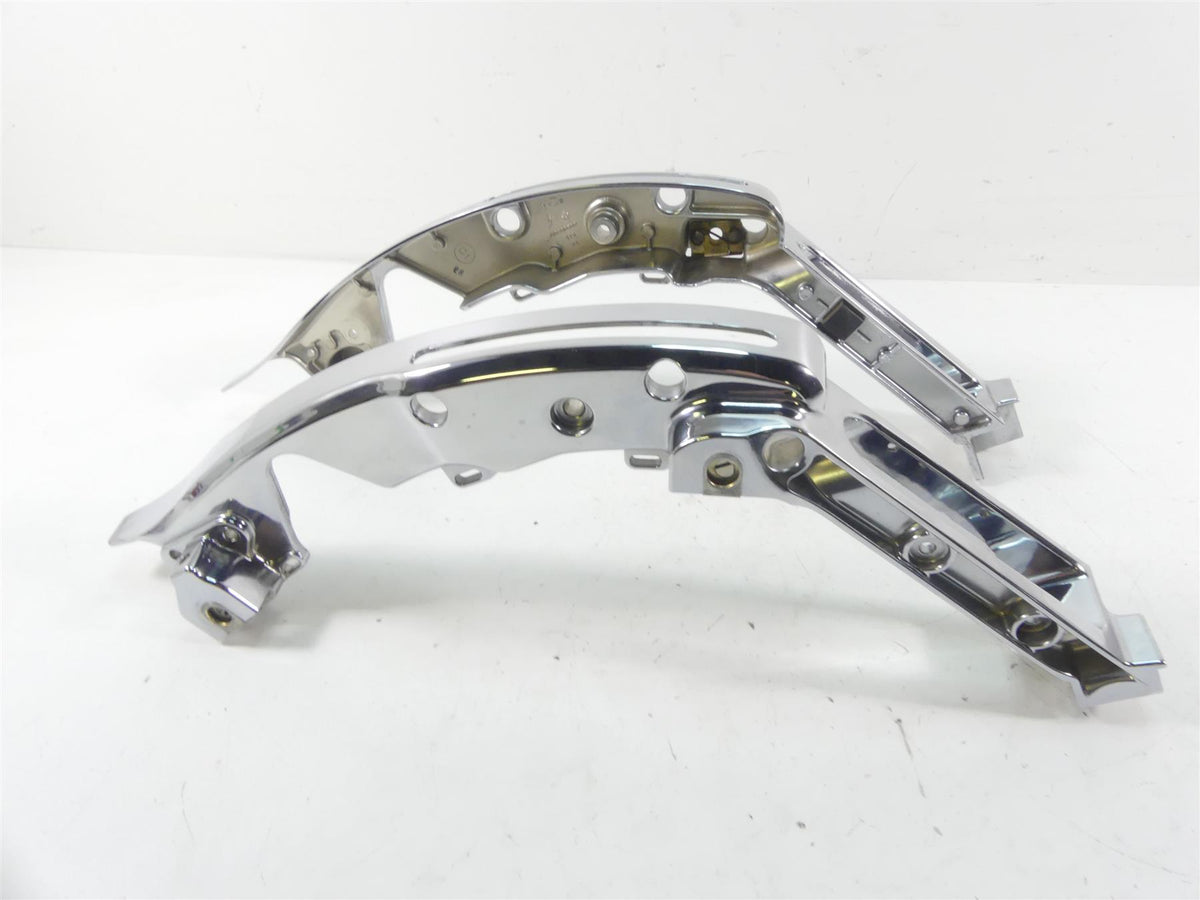 2014 Harley Touring FLHTK Electra Glide Chrome Saddlebag Mounts 90200503 {{ shop.shopifyCountryName }} - Mototech271