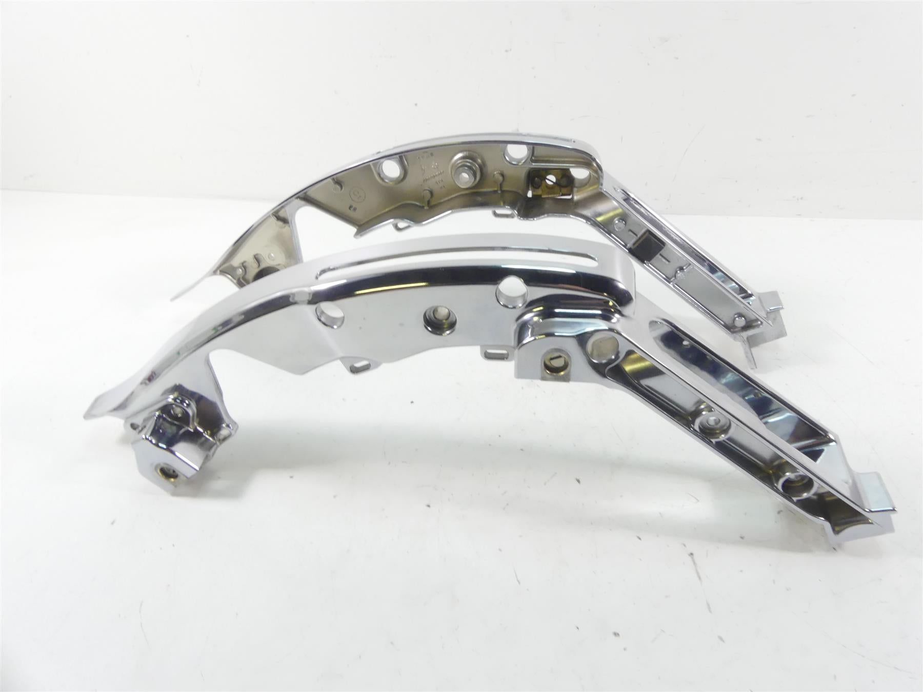 2014 Harley Touring FLHTK Electra Glide Chrome Saddlebag Mounts 90200503 {{ shop.shopifyCountryName }} - Mototech271