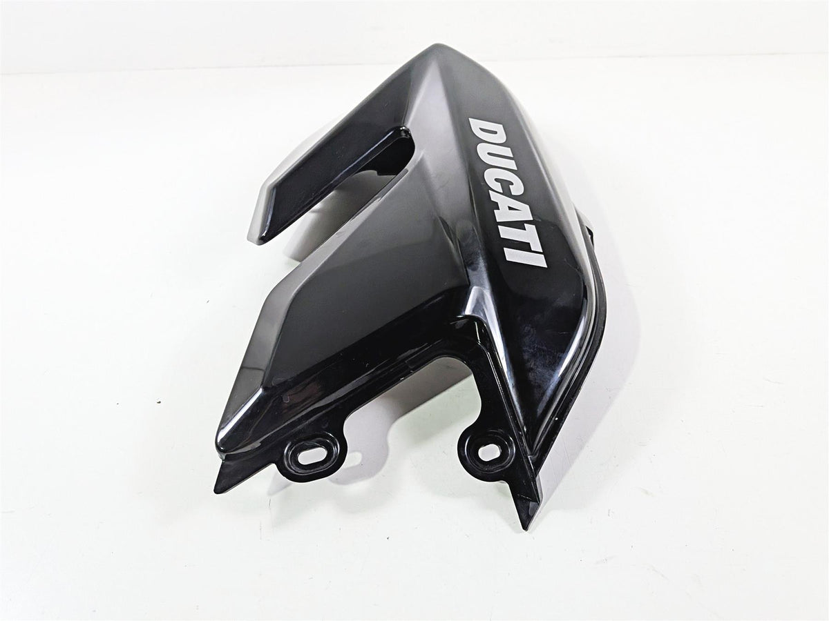 2009 Ducati Hypermotard 1100 S Black Left Tank Fairing Cover Cowl 48012511A-Mototech271