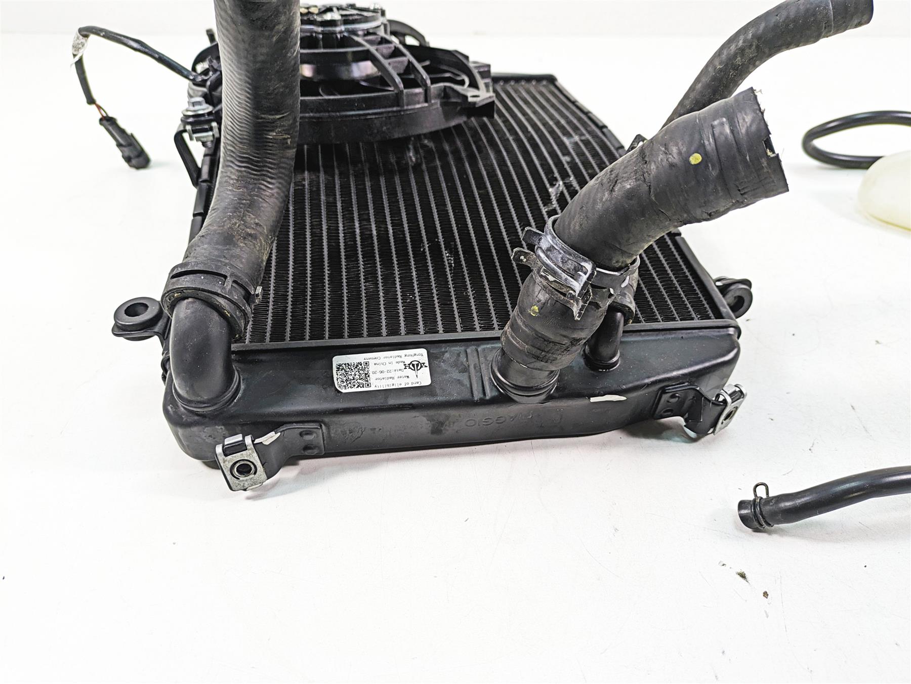 2021 Aprilia RS660 Radiator Fan Reservoir Hoses Set - Read 2B006694 {{ shop.shopifyCountryName }} - Mototech271