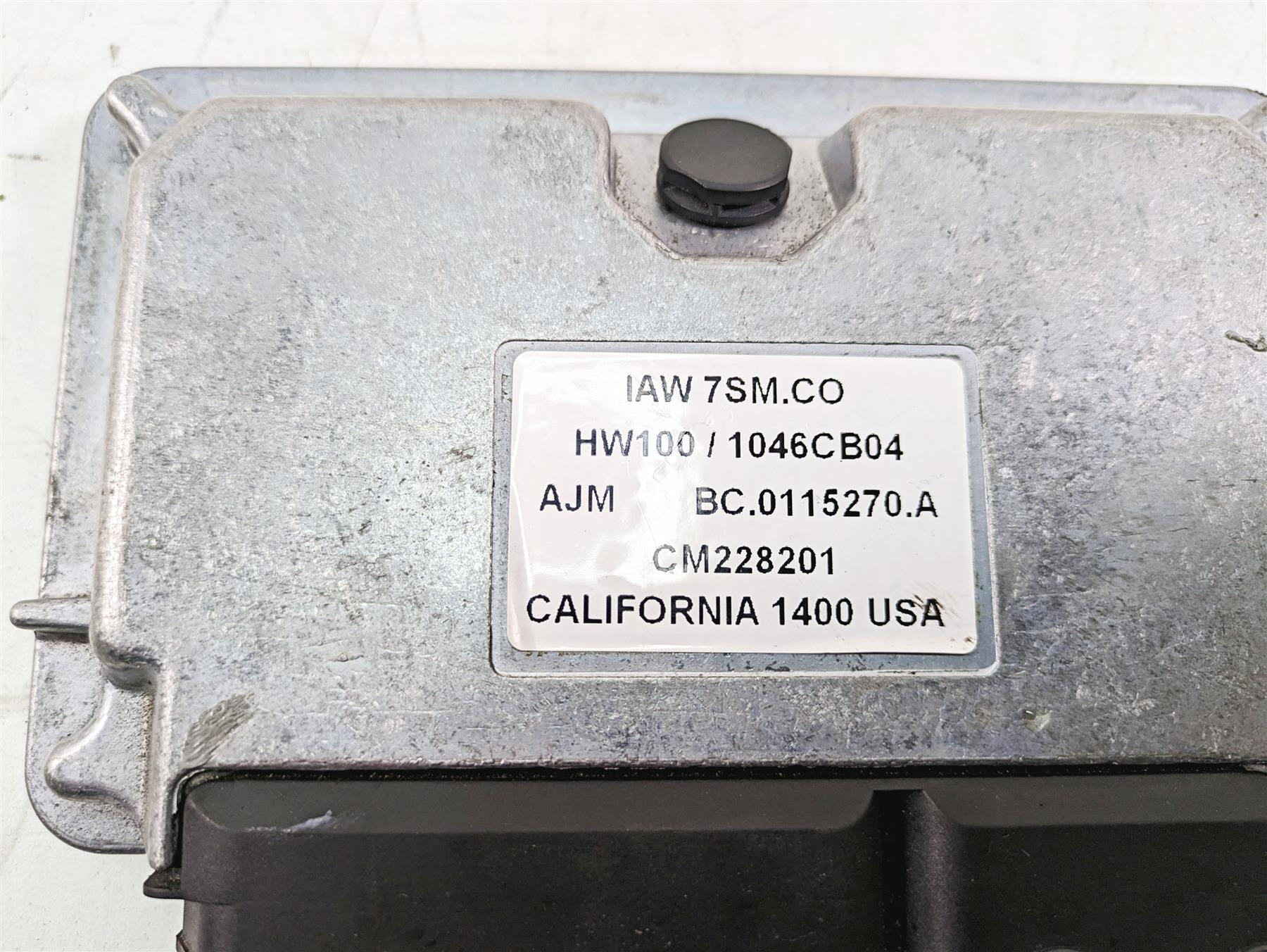 2014 Moto Guzzi California 1400 T Cdi Ecu Engine Control Module CM228201 {{ shop.shopifyCountryName }} - Mototech271