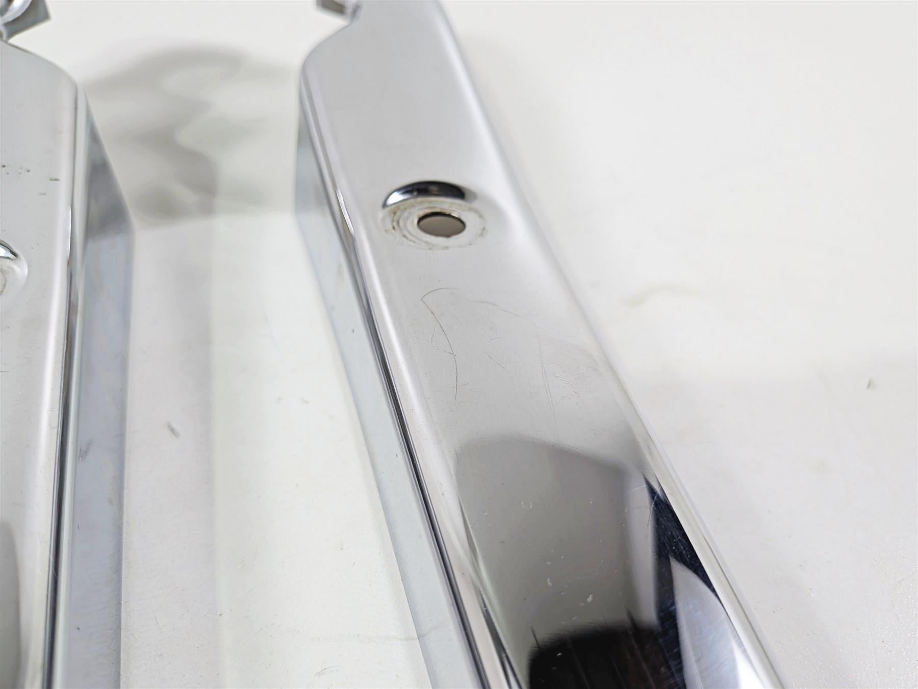 2006 Harley Sportster XL883 Low Rear Chrome Braces Covers 59902-04 59903-04 {{ shop.shopifyCountryName }} - Mototech271