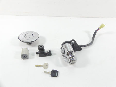 2007 Honda VTX1800 T1 Ignition Switch Key Lock Tank Cap Lid Set 35010-MCV-A20 {{ shop.shopifyCountryName }} - Mototech271