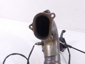 2015 Ducati Diavel Dark OEM Exhaust Header Manifold Pipe & Servo Set 57211562B | Mototech271