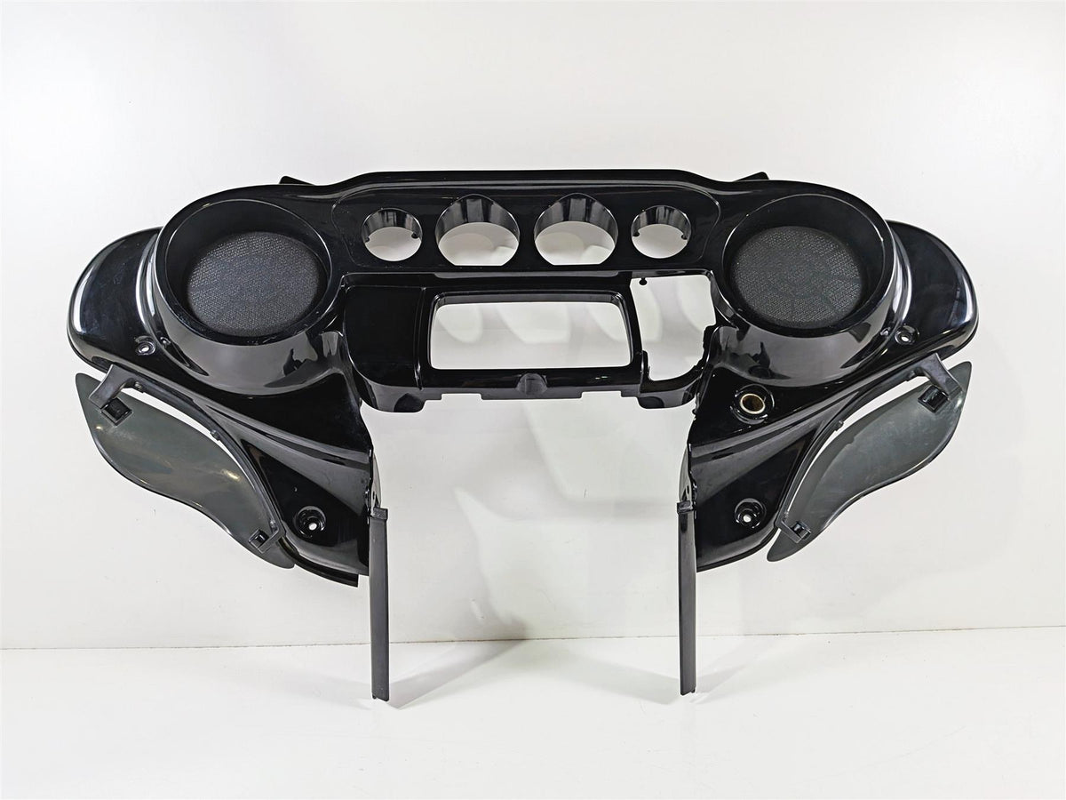 2014 Harley Touring FLHTK Electra Glide Inner Front Fairing Gloss Black 57000111-Mototech271