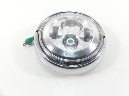 2013 Harley Touring FLHTP Electra Glide Front Led Headlight Head Light 67728-02A {{ shop.shopifyCountryName }} - Mototech271