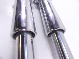 2004 Harley Touring FLHRSI Road King Straight Chrome Front Forks 41mm 46537-02A | Mototech271