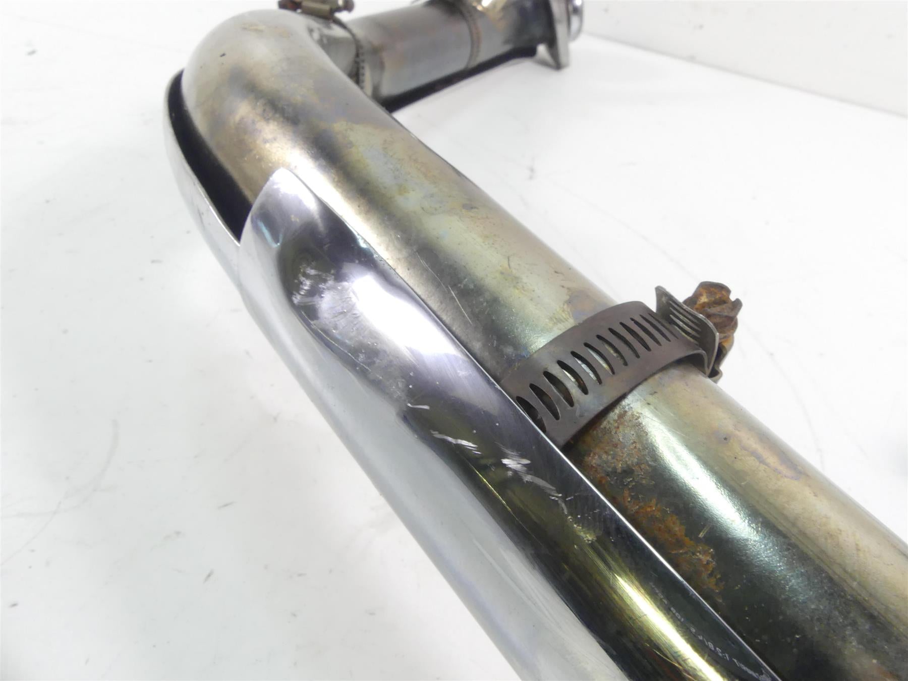 2007 Harley FLHTCU SE2 CVO Electra Glide Exhaust Header Pipe -Read 65627-07 {{ shop.shopifyCountryName }} - Mototech271