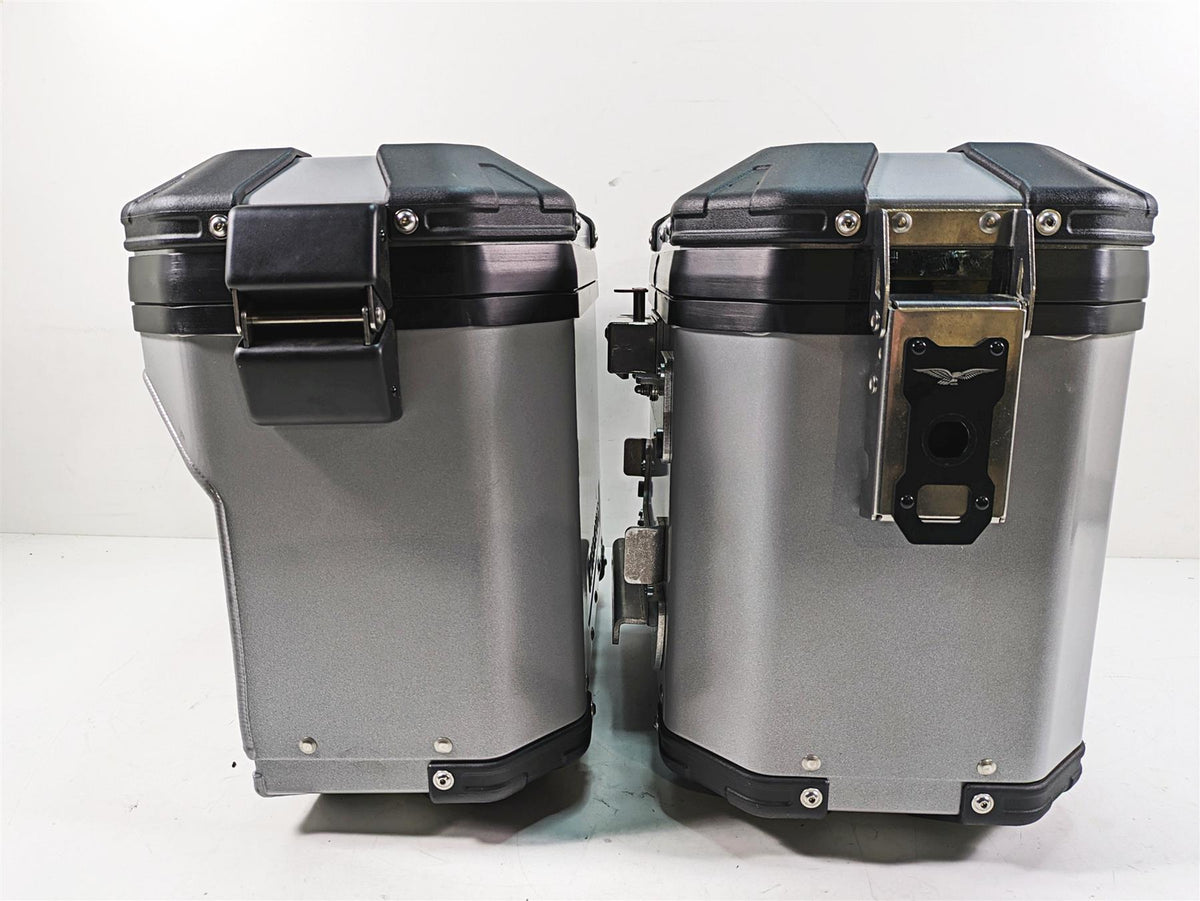 2020 Moto Guzzi V85 TT Adventure Aluminum Saddlebag Saddle Bag Set 2S001301 {{ shop.shopifyCountryName }} - Mototech271