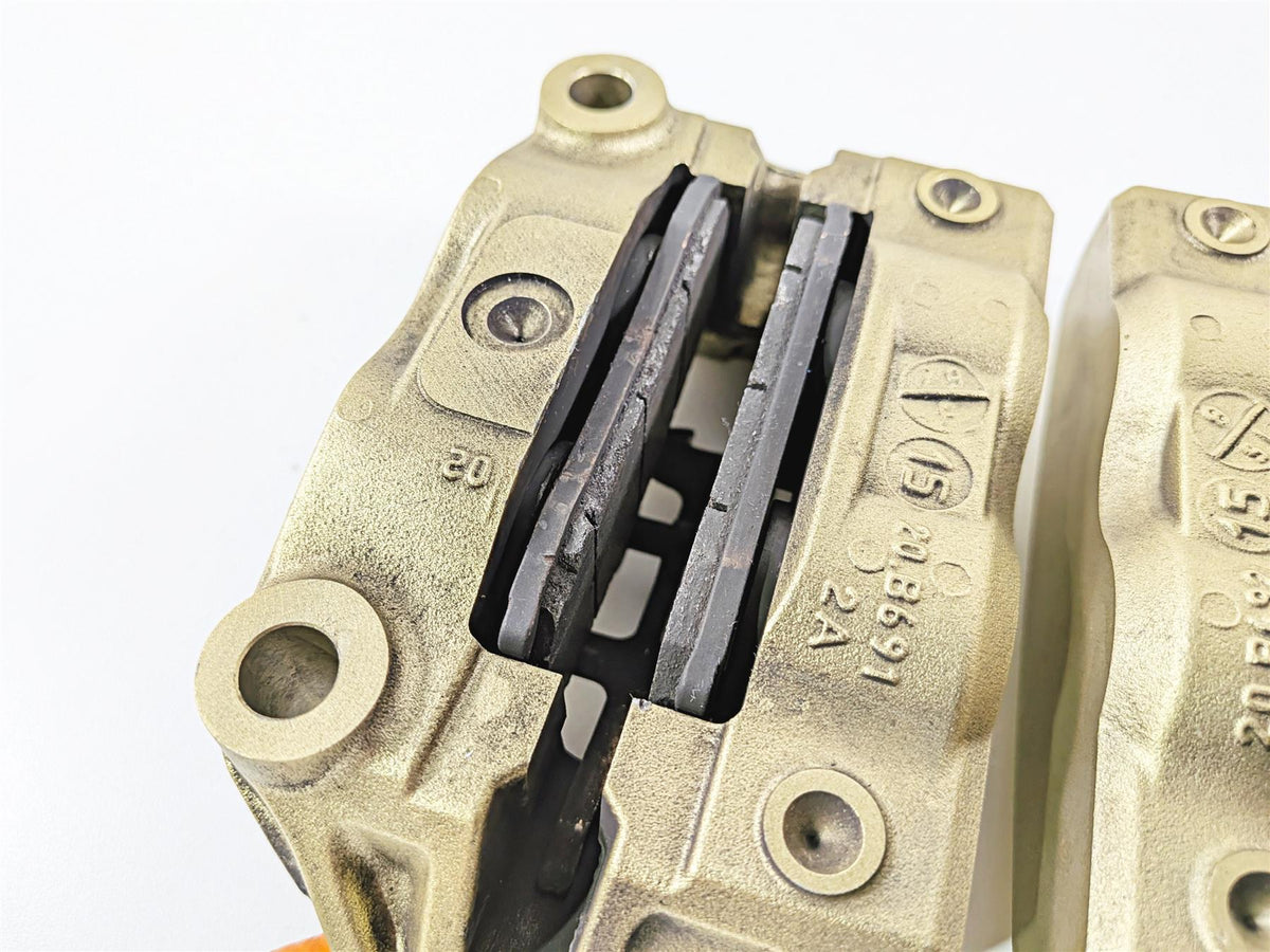 2016 Aprilia RSV 1100 Tuono V4 Factory Gold Brembo 100mm Front Brake Calipers {{ shop.shopifyCountryName }} - Mototech271