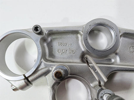 2014 Aprilia RSV4 RR Factory Upper Triple Tree Steering Clamp Ohlins 858737 {{ shop.shopifyCountryName }} - Mototech271