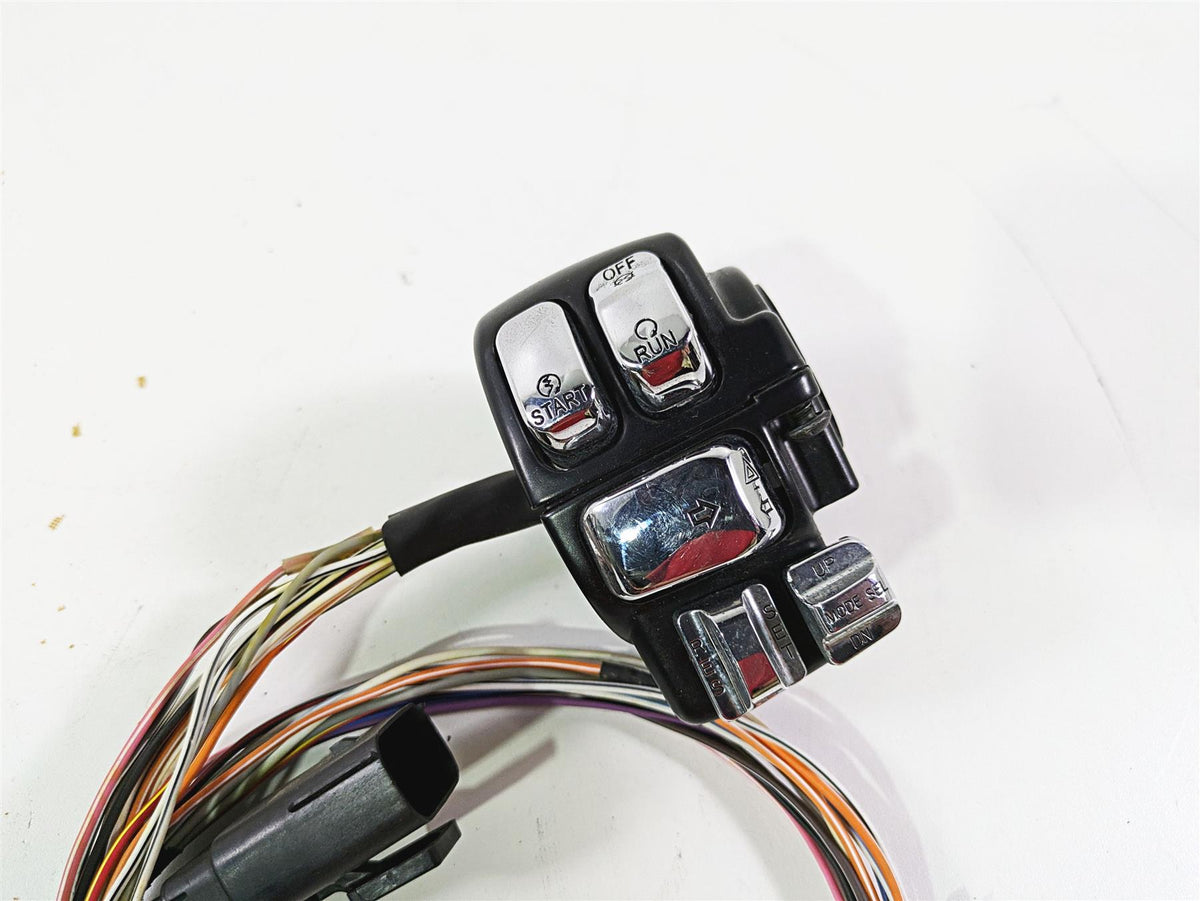 2010 Harley Touring FLHTK Electra Glide Hand Control Switch Set 12" 71682-06A {{ shop.shopifyCountryName }} - Mototech271