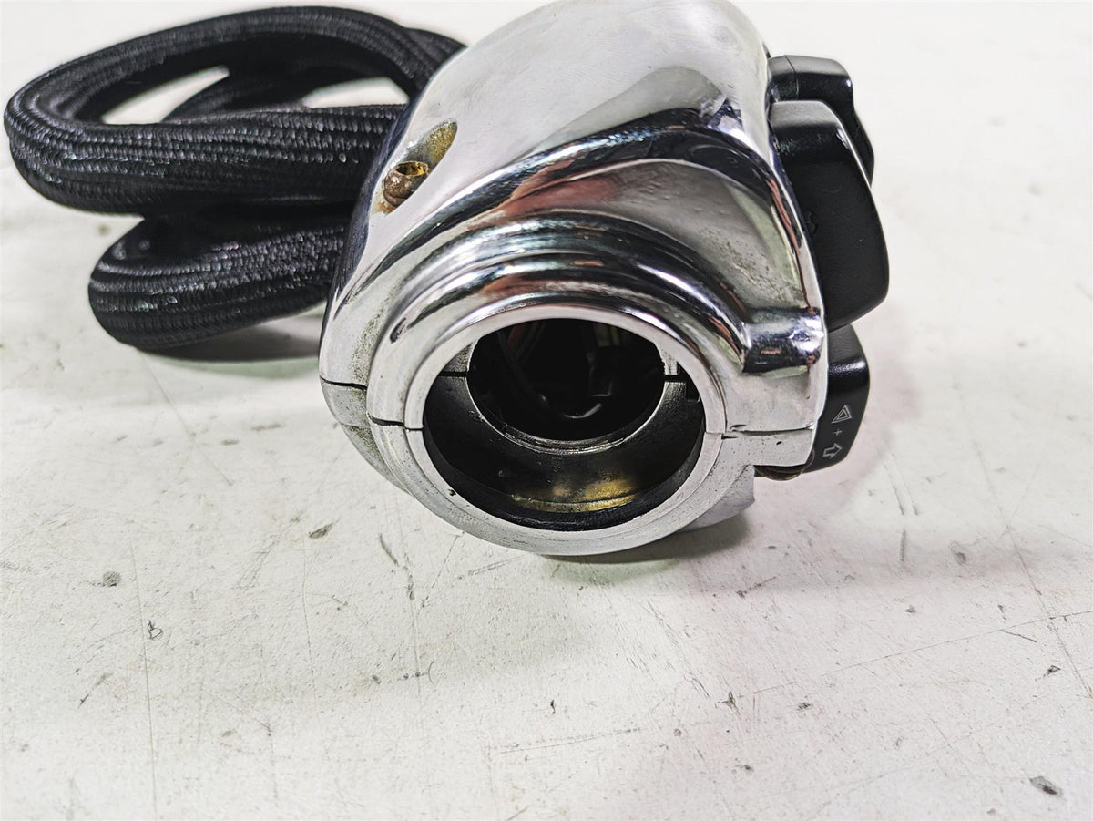 2002 Harley FLSTC Softail Heritage Left Chrome Hand Control Switch 71682-06A {{ shop.shopifyCountryName }} - Mototech271