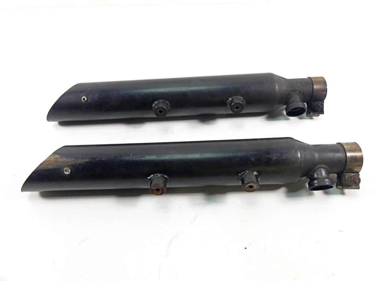 2005 Harley Sportster XL1200 C SlipOn Slash Cut Muffler Exhaust Pipe Set {{ shop.shopifyCountryName }} - Mototech271