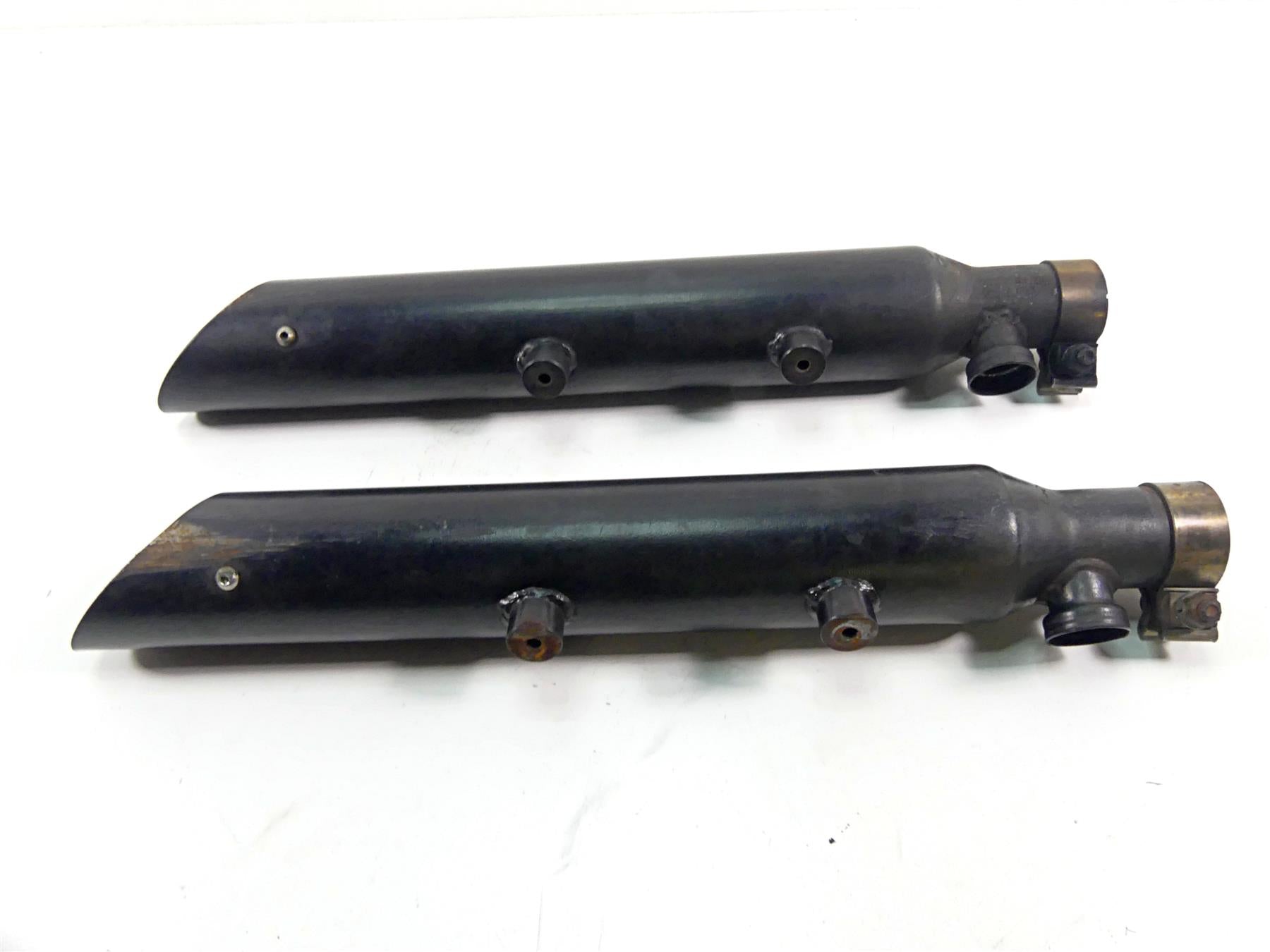 2005 Harley Sportster XL1200 C SlipOn Slash Cut Muffler Exhaust Pipe Set {{ shop.shopifyCountryName }} - Mototech271