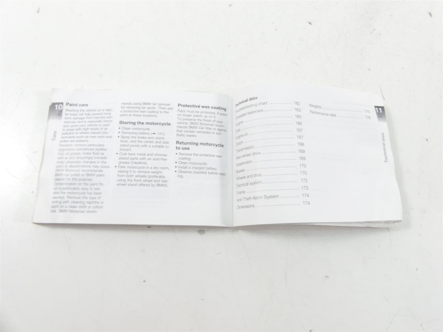2016 BMW R1200RS K54 Owners Riders Drivers Manual Book 01418562307 {{ shop.shopifyCountryName }} - Mototech271