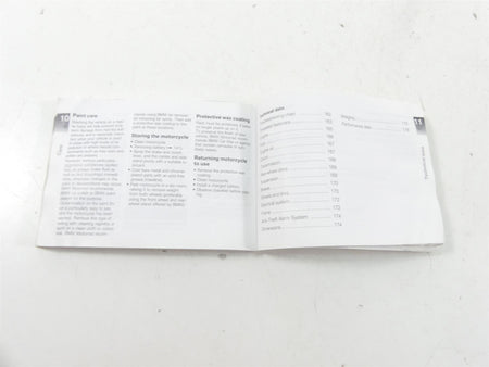 2016 BMW R1200RS K54 Owners Riders Drivers Manual Book 01418562307 {{ shop.shopifyCountryName }} - Mototech271