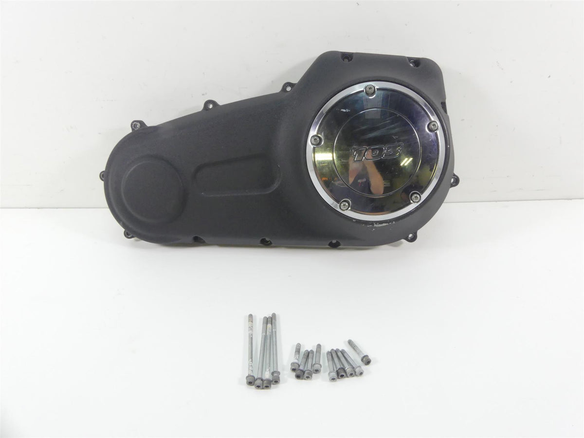 2013 Harley FXDWG Dyna Wide Glide Outer FW Primary Drive Clutch Cover 60784-06 {{ shop.shopifyCountryName }} - Mototech271