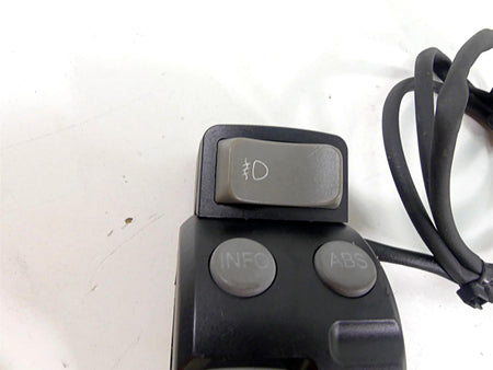 2009 BMW R1200GS K255 Adv Left Hand Control Switch Esa Abs Fog Light 61317704617 {{ shop.shopifyCountryName }} - Mototech271