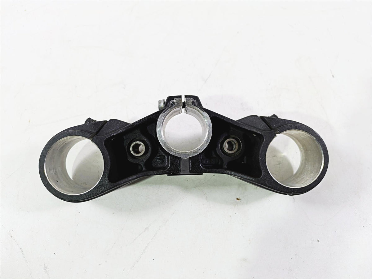 2013 Ducati Hyperstrada 821 Upper Triple Tree Steering Clamp 34110981AA {{ shop.shopifyCountryName }} - Mototech271