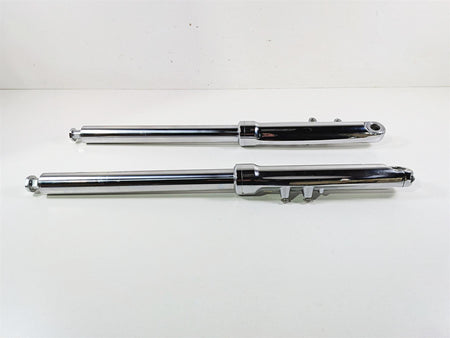 2009 Harley FXCWC Softail Rocker Straight Chrome Front Fork Leg Set 46950-08 {{ shop.shopifyCountryName }} - Mototech271