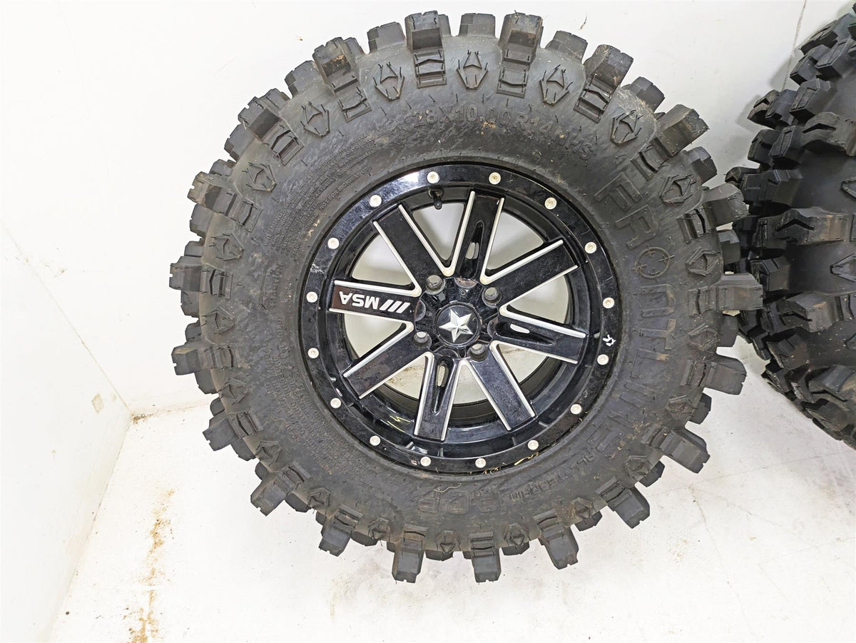 2022 CFMoto Zforce 950 Sport MSA Offroad 14x7 & Frontline ACP Tire Set M41-04756 {{ shop.shopifyCountryName }} - Mototech271