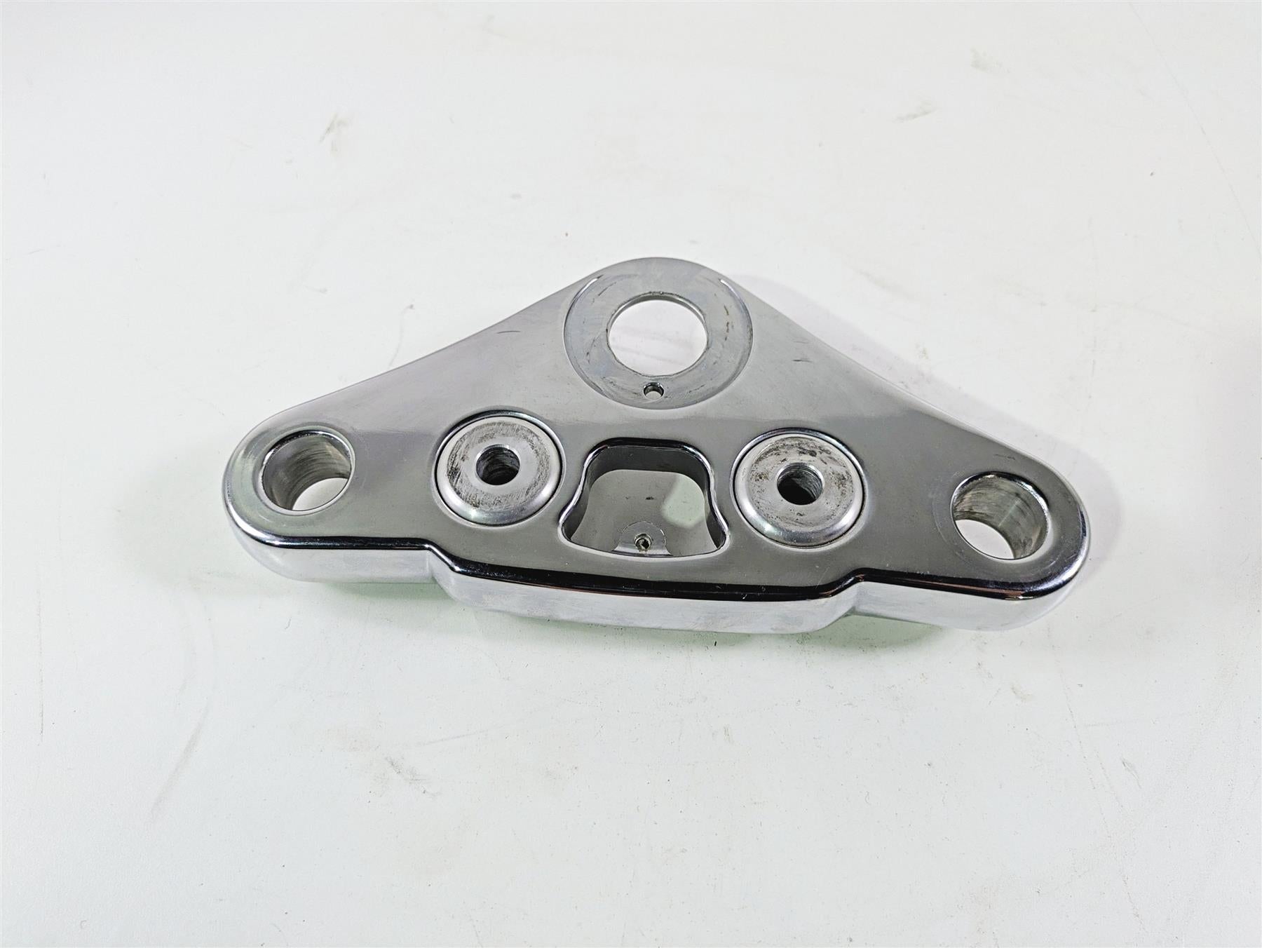 2008 Harley FXCWC Softail Rocker Upper Triple Tree Steering Clamp 46637-08 {{ shop.shopifyCountryName }} - Mototech271
