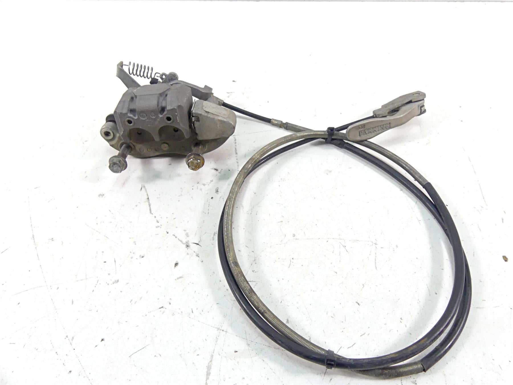 2017 Yamaha YFM Raptor 700R SE Rear Brake Caliper Cable Lever 5TG-2580W-21-00 {{ shop.shopifyCountryName }} - Mototech271