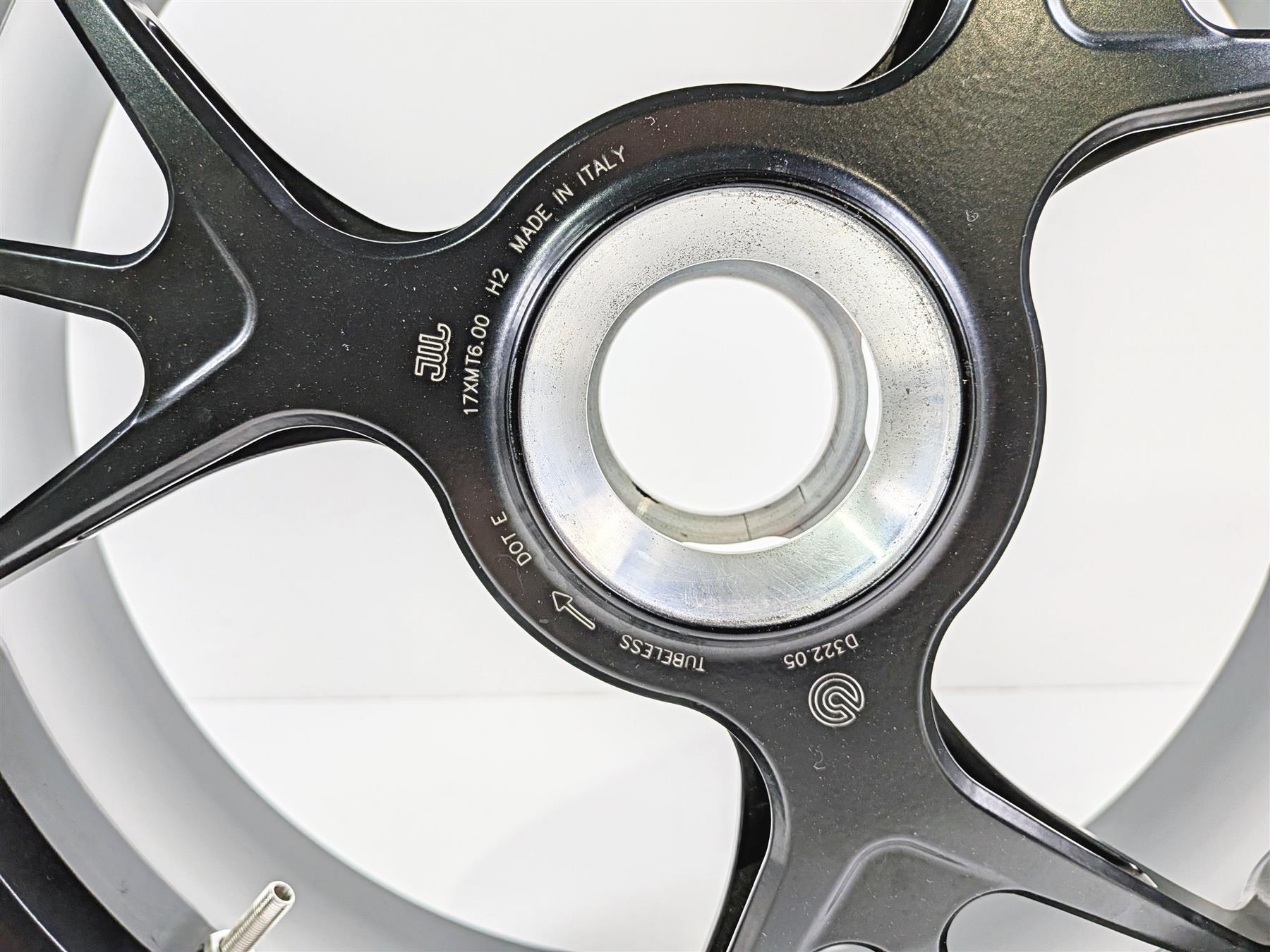 2019 Ducati Panigale V4S V4 S Corse Nice Rear Wheel Rim Marchesini Forged 17x6 50222121AA {{ shop.shopifyCountryName }} - Mototech271