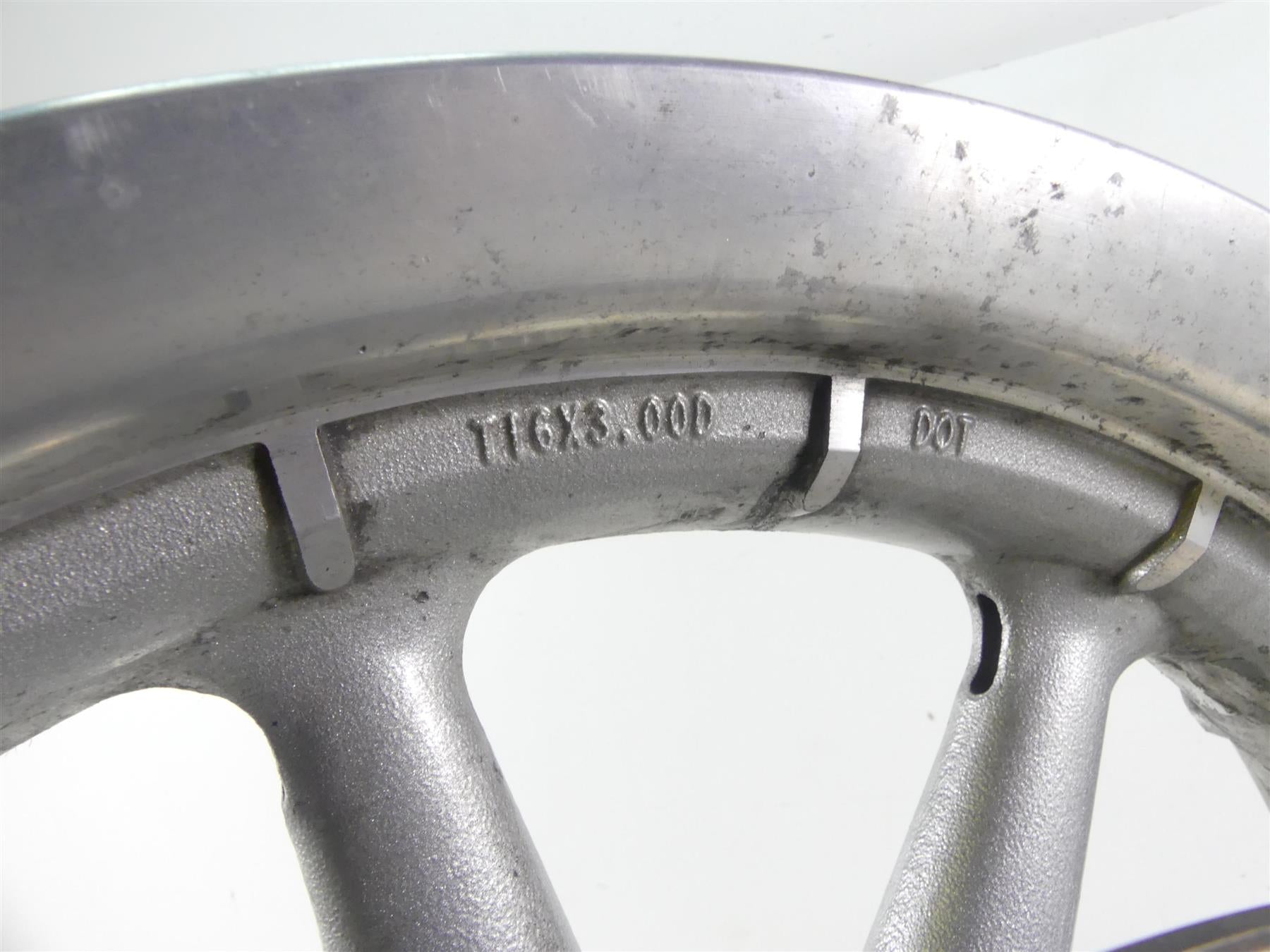 2007 Harley FLHTCU SE2 CVO Electra Glide Rear 9 Spoke 16x3 Rim Wheel 43484-08 {{ shop.shopifyCountryName }} - Mototech271